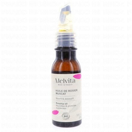 MELVITA Huile de beaut&eacute; - Huile de rosier muscat 50ml