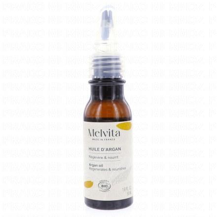 MELVITA Huile de beaut&eacute; d'argan &eacute;quitable (50ml)