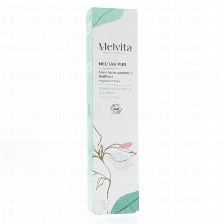 MELVITA Nectar Pur - Gel Cr&egrave;me Correcteur matifiant bio 40ml