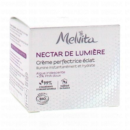MELVITA Nectar de lumi&egrave;re cr&egrave;me perfectrice de lumi&egrave;re bio flacon (50ml)