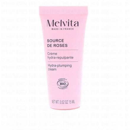 MELVITA Source de roses - Crème hydra repultante bio (tube 15ml)