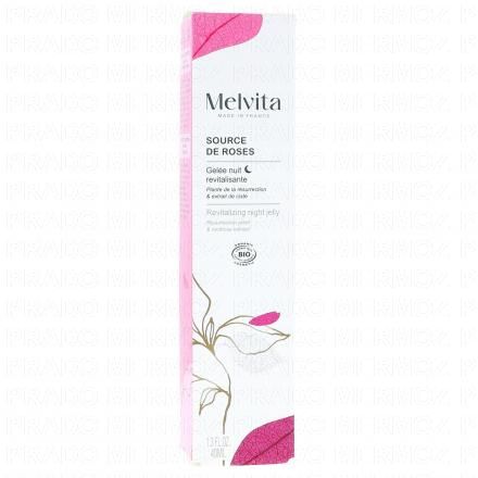 MELVITA Source de roses - Gel&eacute;e nuit revitalisante bio (40ml)