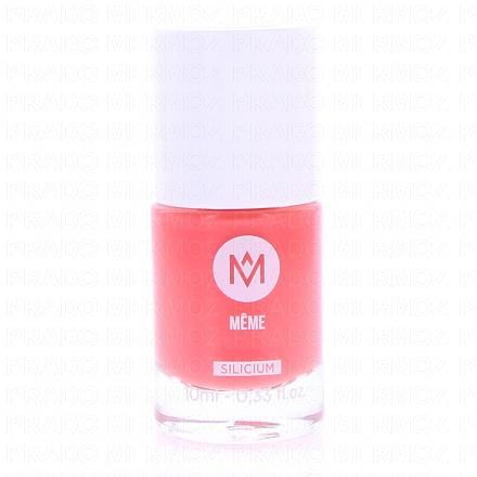 MEME COSMETICS Vernis au Silicium Rose n&deg;16 Melon 10ml
