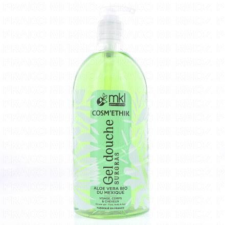 MKL Cosm'Ethik - Gel Douche surgras Aloe Vera du Mexique 1L