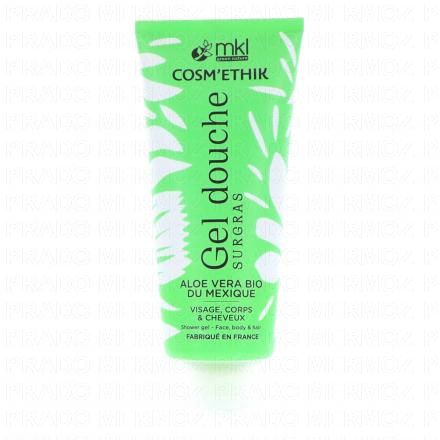 MKL Cosm'Ethik Gel Douche surgras &agrave; l'aloe vera bio du Mexique 200ml