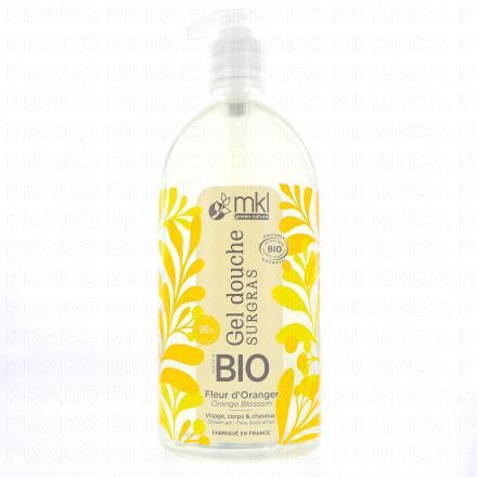 MKL Gel douche Bio Fleur d'oranger (1l)