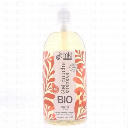 MKL Gel douche Surgras Karit&eacute; Bio (flacon 1l)