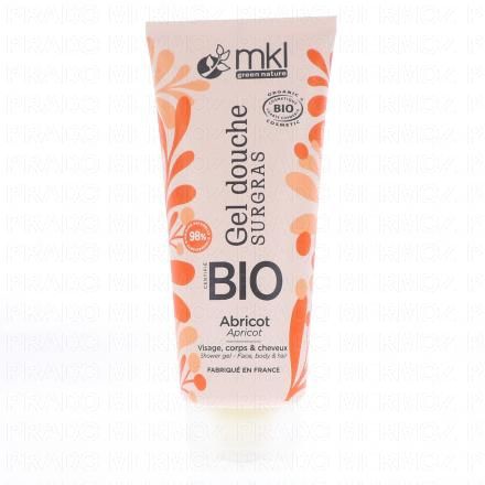 MKL Gel douche Surgras Abricot bio (flacon 200ml)