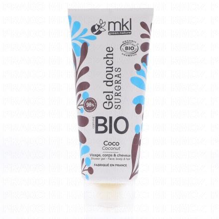 MKL Gel douche Surgras Coco Bio (flacon 200ml)