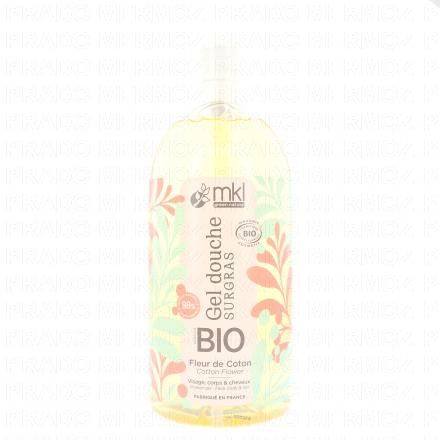 MKL Gel douche surgras fleur de coton bio (1l)