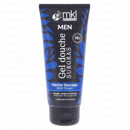 MKL Men - Gel douche surgras marine sauvage (200ml)
