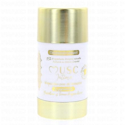 MUSC INTIME La Rayonnante - Déodorant naturel monoï oriental 50g