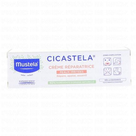 MUSTELA Peau irrit&eacute;e - Cicastela cr&egrave;me r&eacute;paratrice tube 40ml