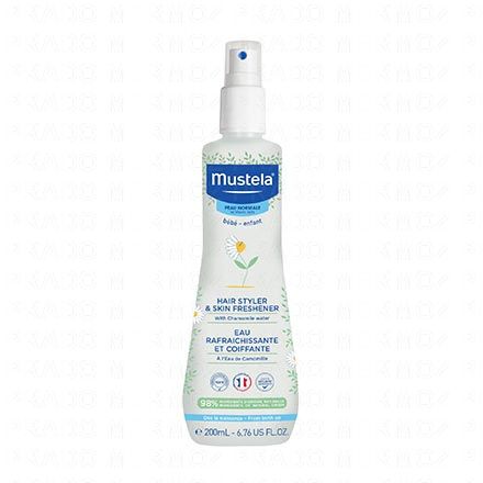 MUSTELA "Peau normale" Eau rafra&icirc;chissante et coiffante flacon vaporisateur 200 ml