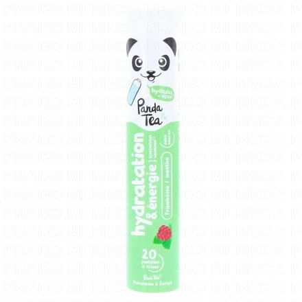 PANDA TEA Pastilles Hydratation & &Eacute;nergie x20 (framboise/menthe)