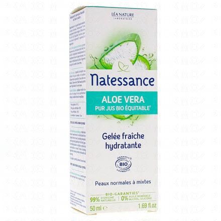 NATESSANCE Gel&eacute;e fra&icirc;che hydratante Alo&eacute; Vera bio 50ml
