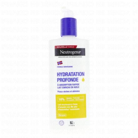 NEUTROGENA Hydratation profonde - Lait enrichi en huile (400ml)