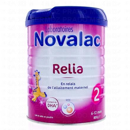 NOVALAC Relia Lait de suite 2ème âge 800g