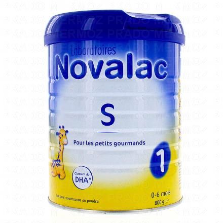 NOVALAC S Lait infantile 1er âge 800g