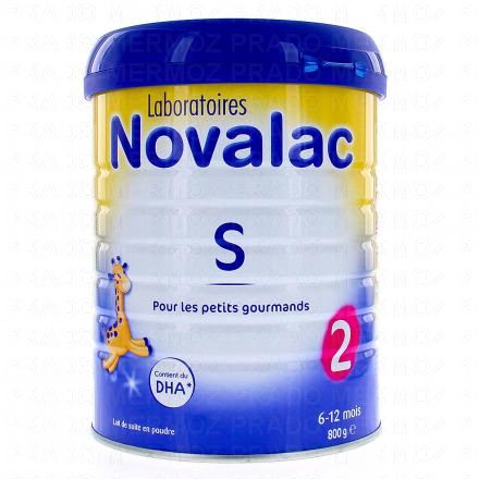 NOVALAC S Lait de suite 2&egrave;me &acirc;ge 800g