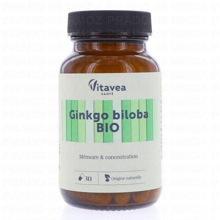 VITAVEA Ginkgo Biloba bio x30 gélules