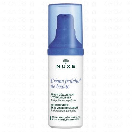 NUXE Cr&egrave;me fra&icirc;che de beaut&eacute; S&eacute;rum d&eacute;salt&eacute;rant hydratation 48h 30ml