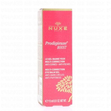 NUXE Cr&egrave;me prodigieuse Boost Gel-baume yeux multi-correection tube 15ml