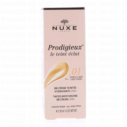 NUXE Prodigieux BB Crème Hydratante Teintée (teinte claire 01)