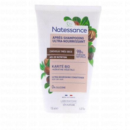 Natessance Apr&egrave;s-shampooing Karit&eacute; et K&eacute;ratine v&eacute;g&eacute;tale tube 150ml