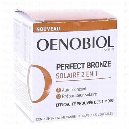 OENOBIOL Perfect Bronze Solaire 2en1 (x30 comprimés)