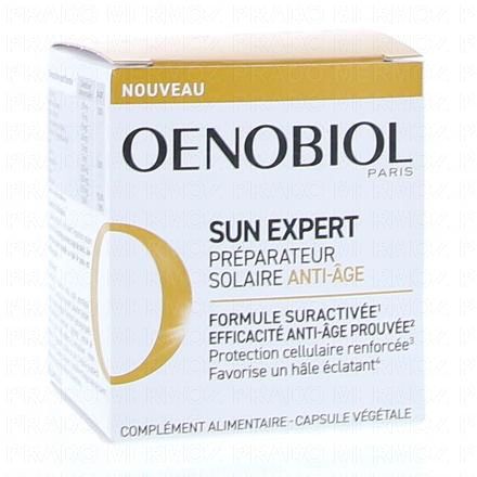 OENOBIOL Sun expert Pr&eacute;parateur solaire anti &acirc;ge (30 capsules)