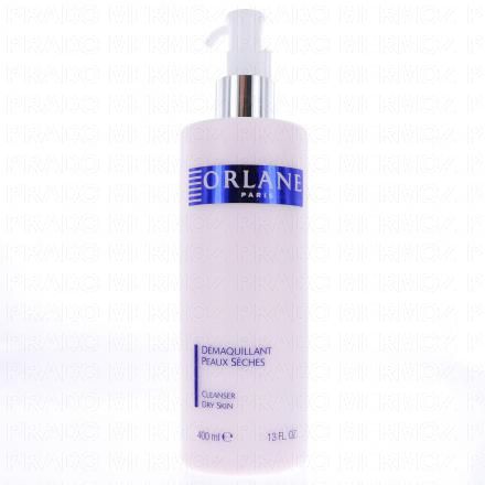 ORLANE D&eacute;maquillant peaux s&egrave;ches flacon pompe 400ml