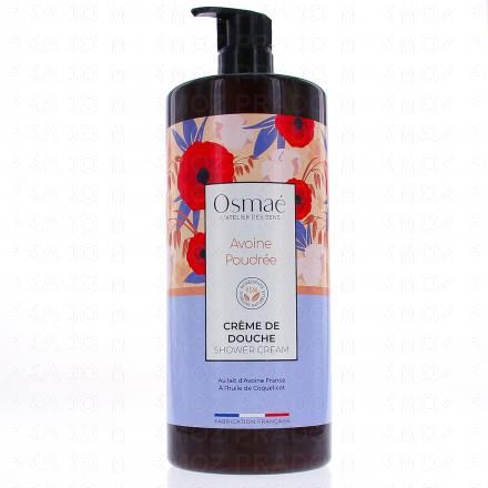 OSMAE Collection douceur - Cr&egrave;me douche avoine poudr&eacute;e n&deg;61 1l