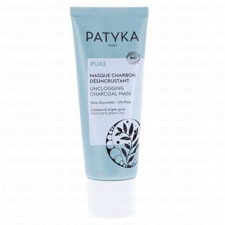 PATYKA Pure - Masque charbon d&eacute;sincrustant bio 50ml