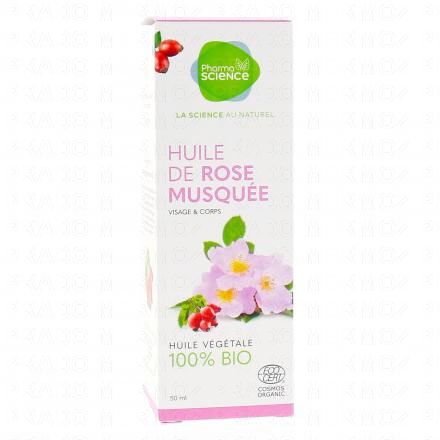 PHARMASCIENCE Huile végétale de Rose Musquée 50ml