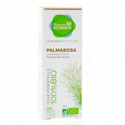 PHARMASCIENCE Huile essentielle de Palmarosa bio flacon 10 ml