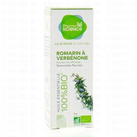 PHARMASCIENCE Huile essentielle de Romarin à Verbénone bio flacon 5 ml