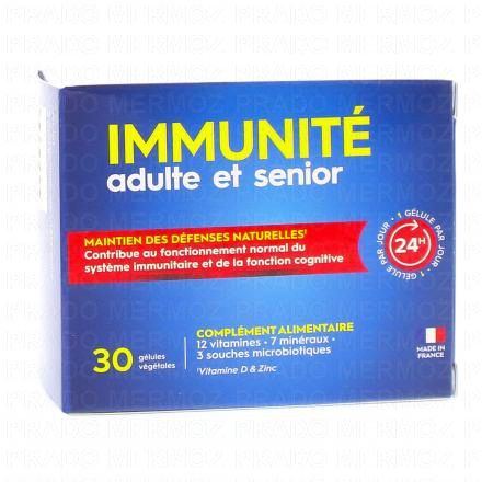 PHARMASCIENCE Immunit&eacute; Adulte et S&eacute;nior (30 g&eacute;lules)