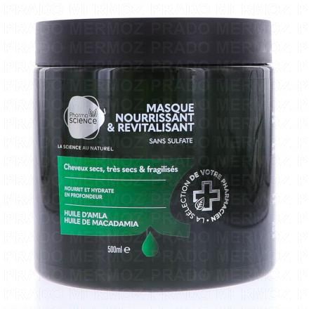 PHARMASCIENCE Capillaire - Masque Nourrissant et Revitalisant 500ml