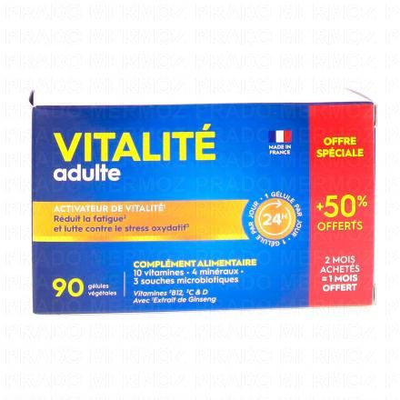 PHARMASCIENCE Vitalit&eacute; Adulte (90 g&eacute;lules)