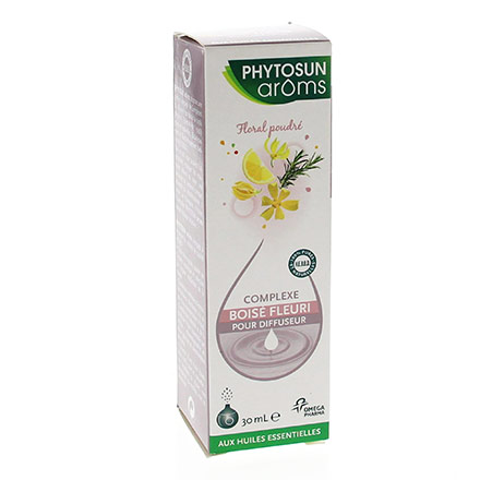 PHYTOSUN AROMS Complexe diffuseur boisé fleuri flacon 30 ml