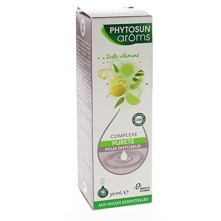 PHYTOSUN AROMS Complexe diffuseur puret&eacute; flacon 30ml