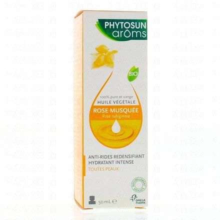 PHYTOSUN AROMS Huile v&eacute;g&eacute;tale bio de Rose musqu&eacute;e flacon 50ml