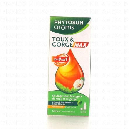 PHYTOSUN AROMS Sirop Toux & Gorge Max (120ml)