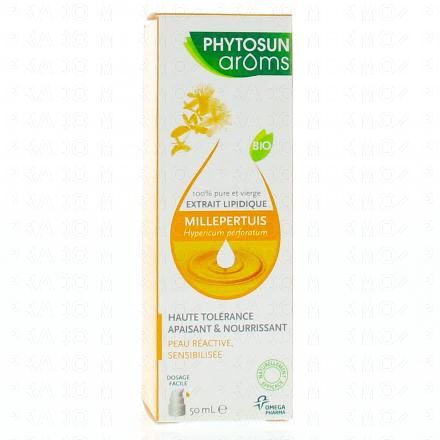PHYTOSUN AROMS Extrait lipidique de Millepertuis flacon pompe 50 ml