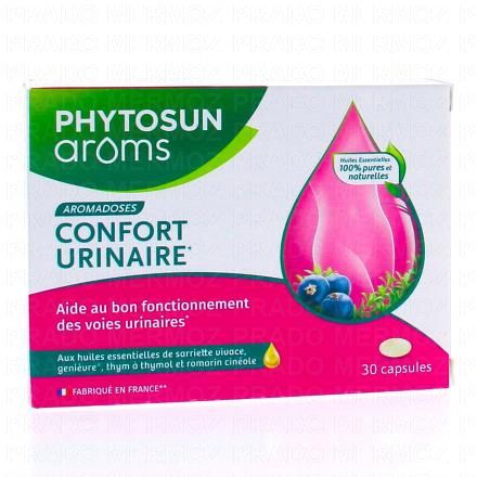 PHYTOSUN AROMS Aromadoses Confort urinaire capsules x 30
