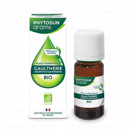 PHYTOSUN AROMS Huile essentielle de Gaulth&eacute;rie flacon 10ml