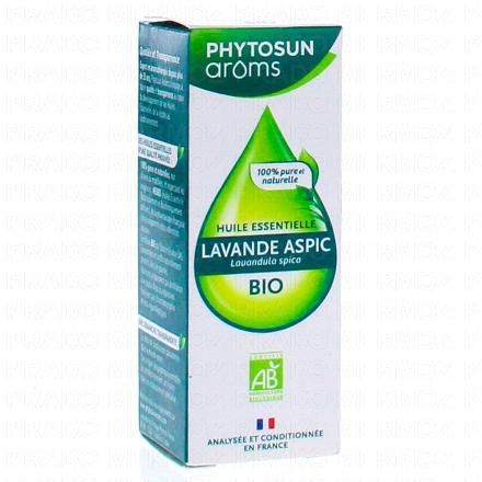 PHYTOSUN AROMS Huile essentielle de Lavande aspic bio flacon 10ml
