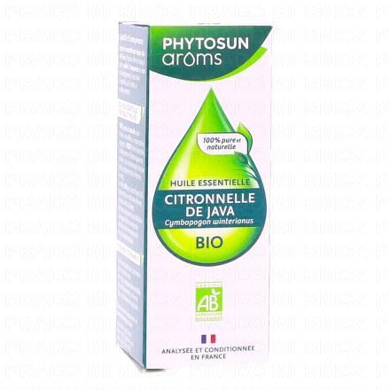 PHYTOSUN AROMS Huile essentielle de citronnelle de java flacon 10ml