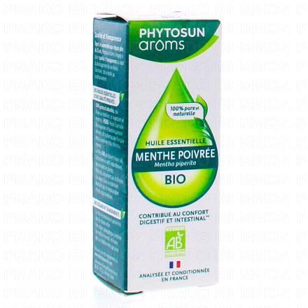 PHYTOSUN AROMS Huile essentielle de menthe poivr&eacute;e bio flacon 10 ml